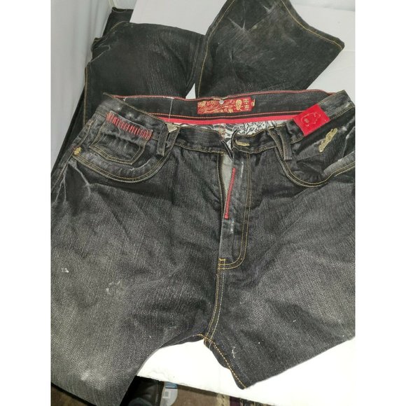 Stash House Men's Relaxed Fit Embroidered Pocket J - Picture 8 of 12